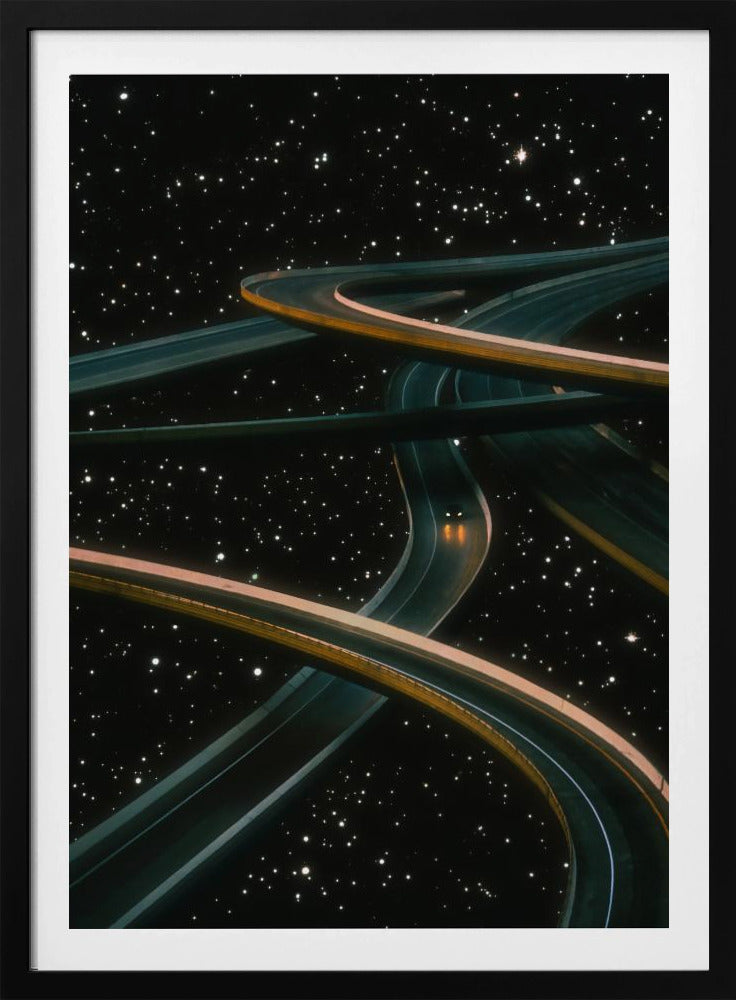 Driving Alone Thinking of You | Poster