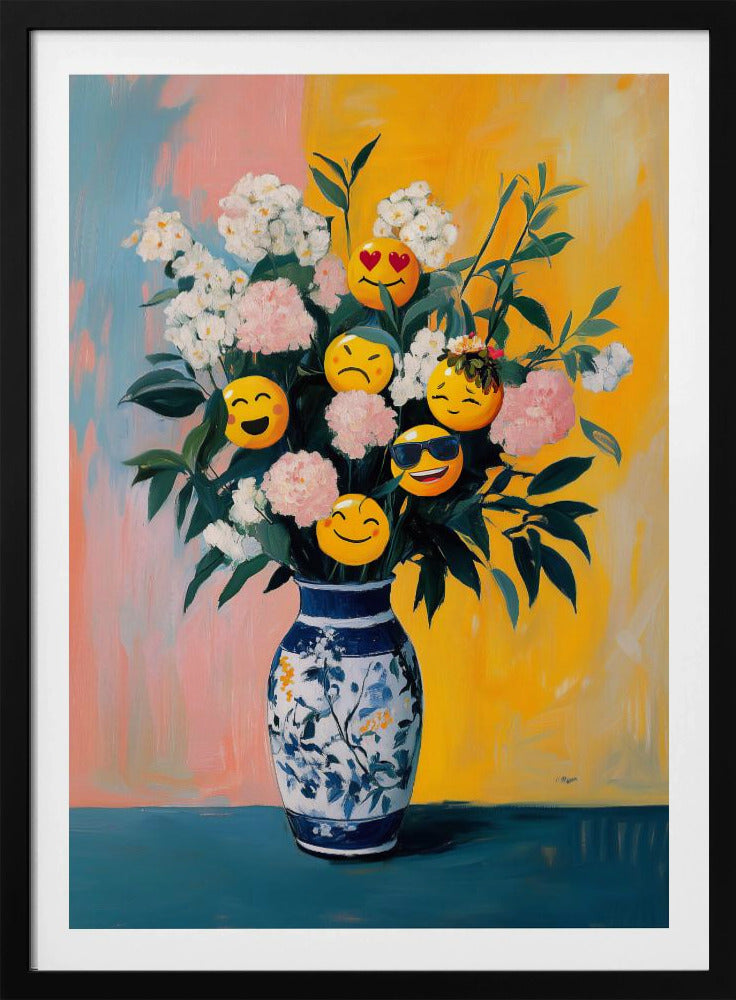 Floral Emojis | Poster