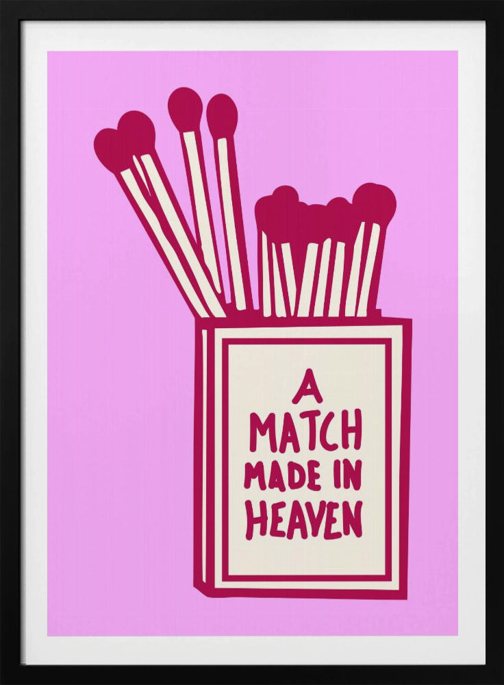 Matchbox With Matchsticks | Poster