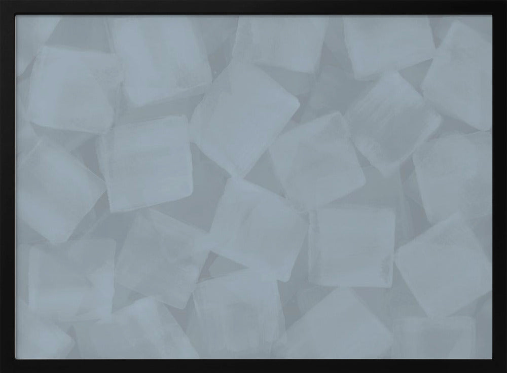 Soft Square Brushstrokes | Poster