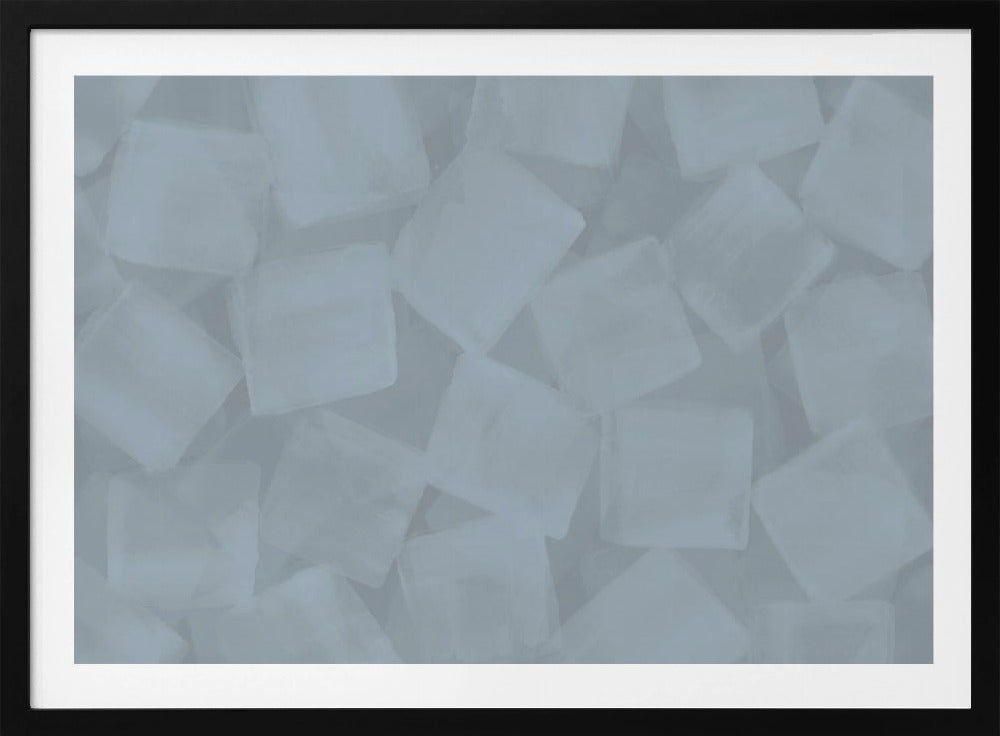 Soft Square Brushstrokes | Poster