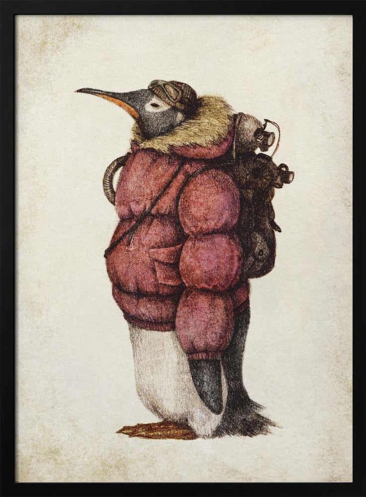 Skybound Penguin | Poster