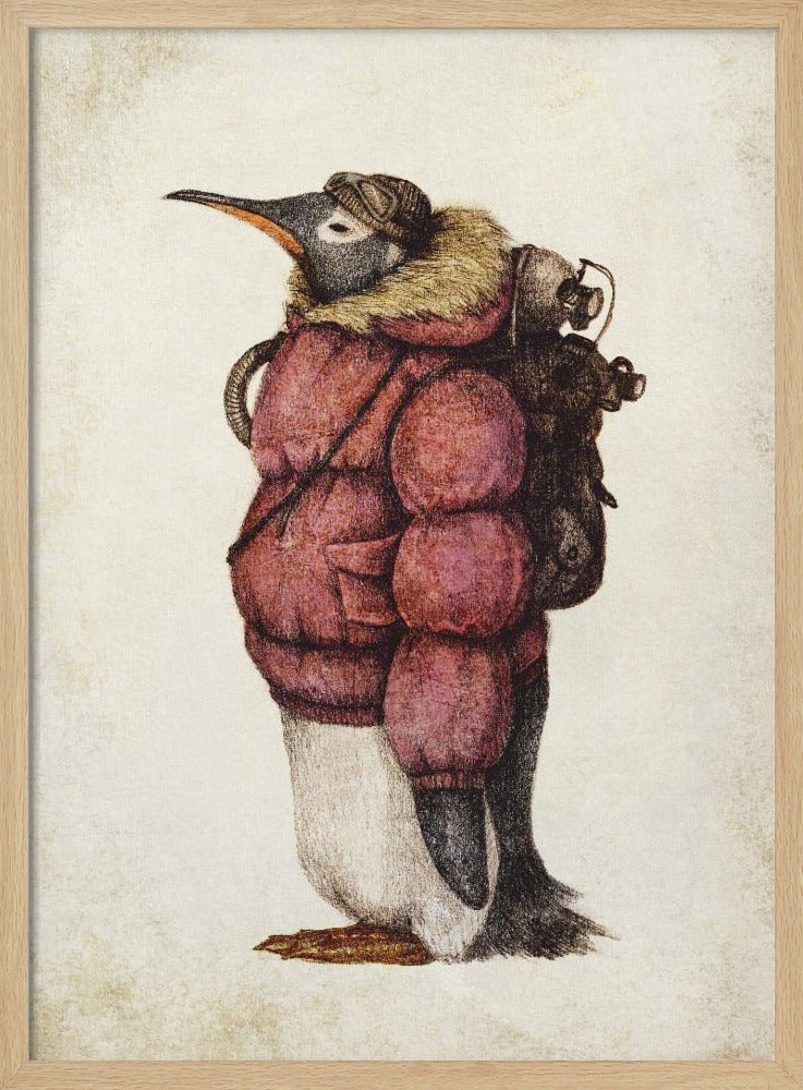 Skybound Penguin | Poster