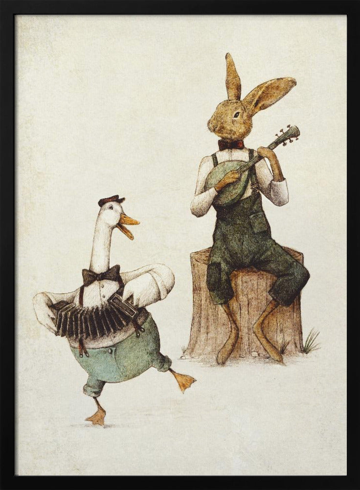 Feathered &amp; Furry Harmony | Poster