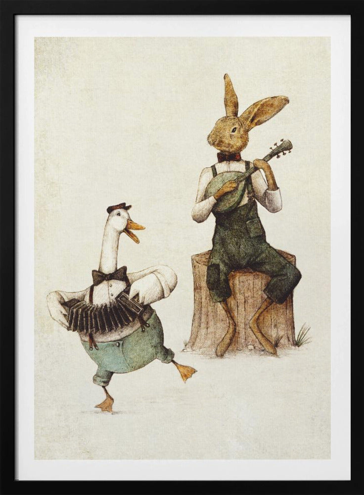 Feathered &amp; Furry Harmony | Poster