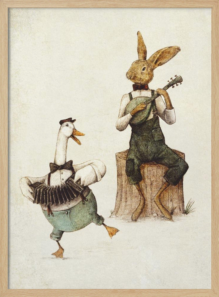 Feathered &amp; Furry Harmony | Poster