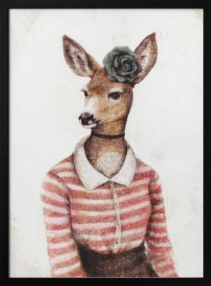 A Deer With A Human Body Shape | Poster