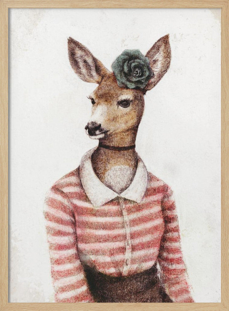 A Deer With A Human Body Shape | Poster