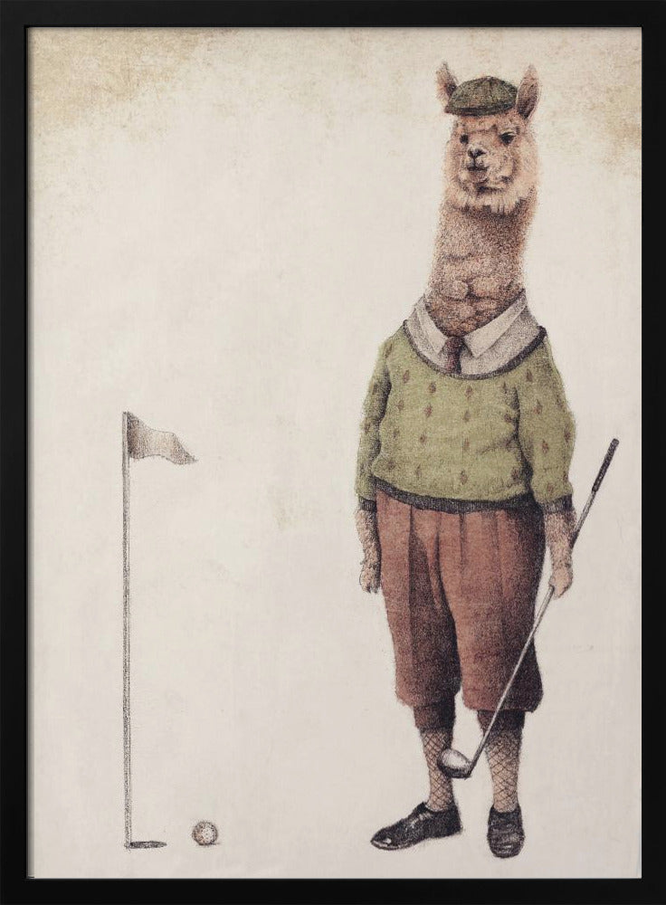 Alpaca Golf Club | Poster