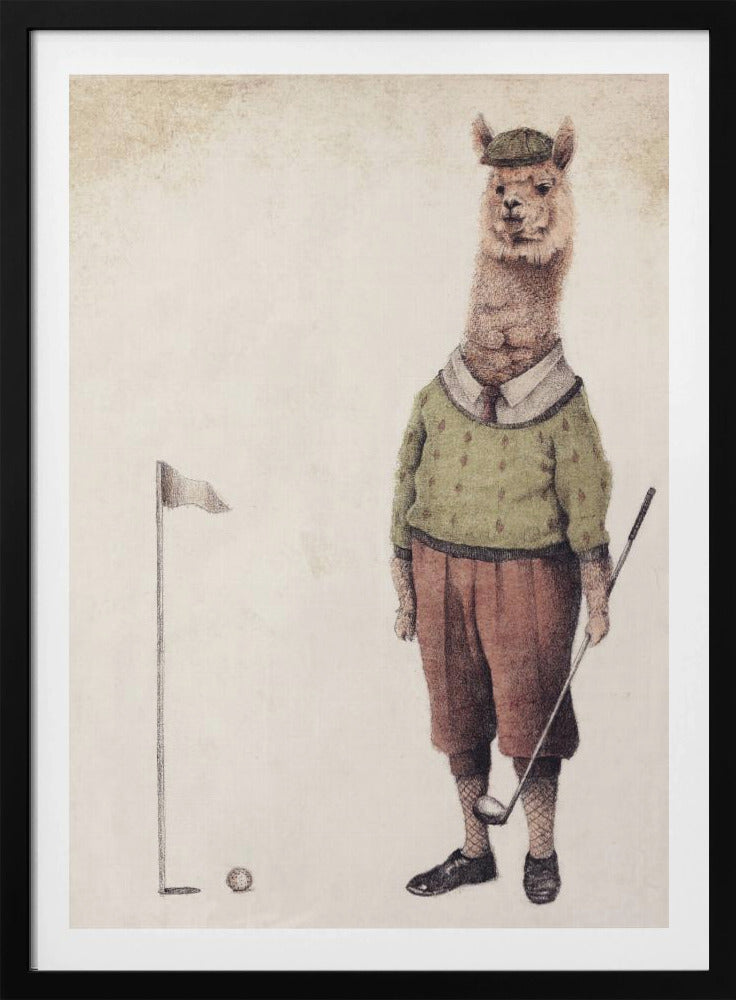 Alpaca Golf Club | Poster