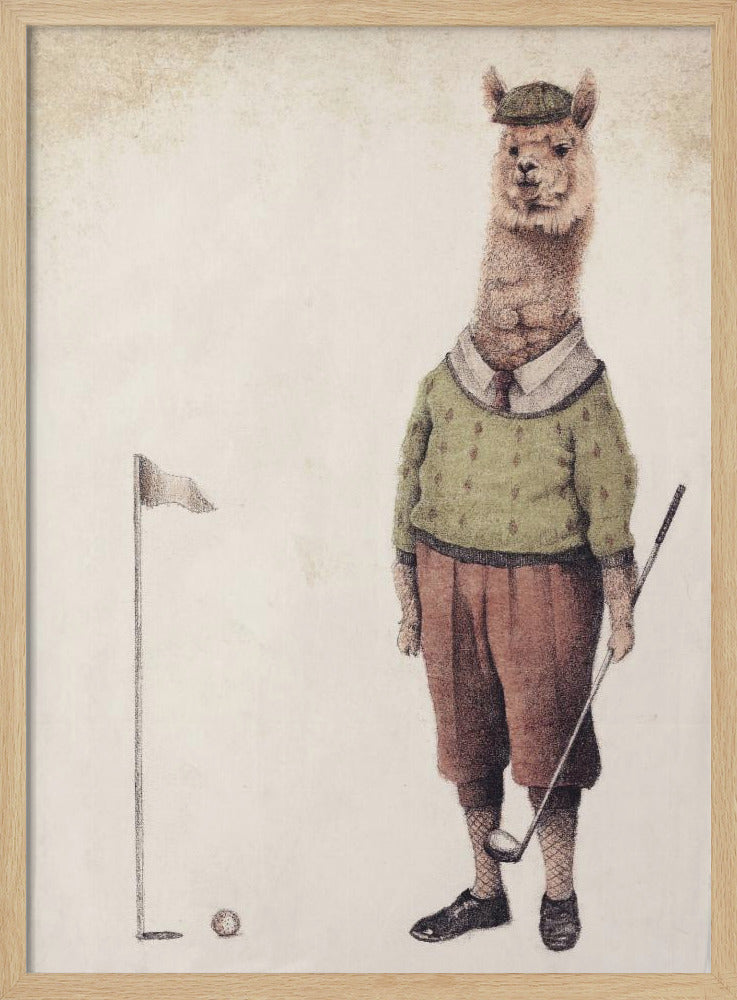 Alpaca Golf Club | Poster