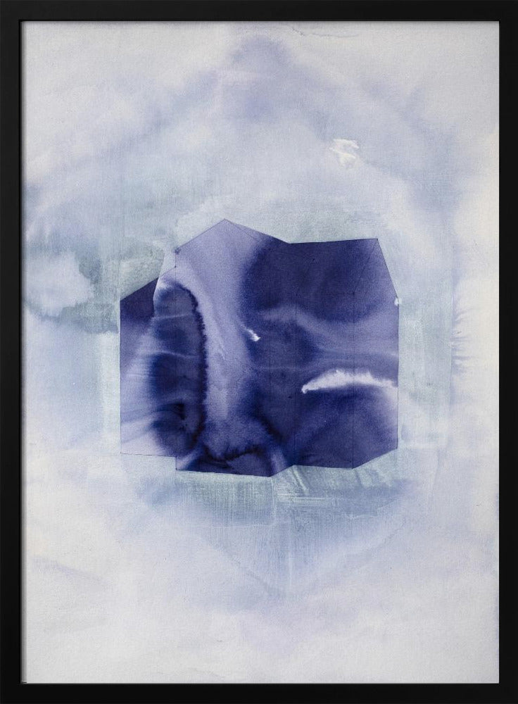 Mystic Indigo Shape | Poster