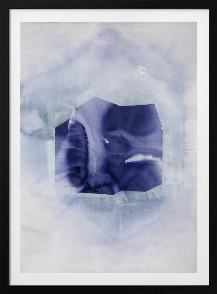 Mystic Indigo Shape | Poster