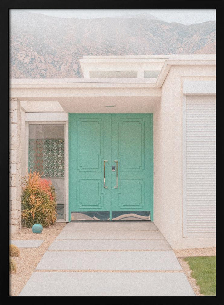 Turquoise Entryway | Poster