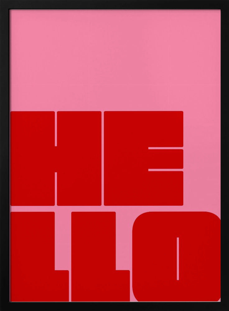 Bold Greeting Bliss | Poster