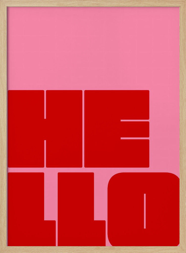 Bold Greeting Bliss | Poster