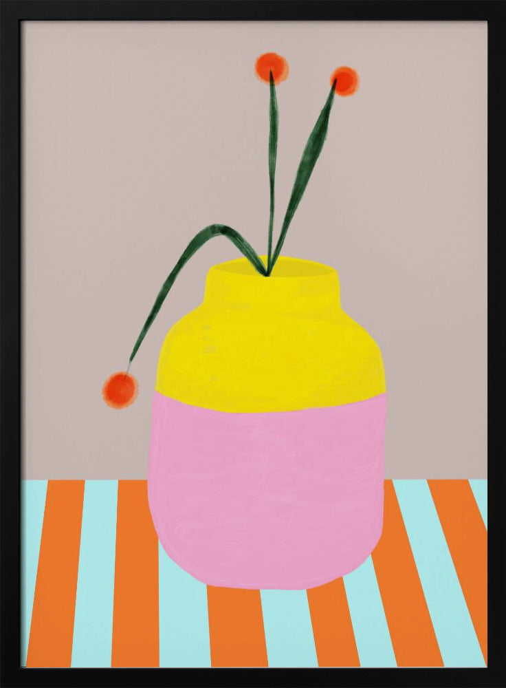 Bold Vase Blooms | Poster