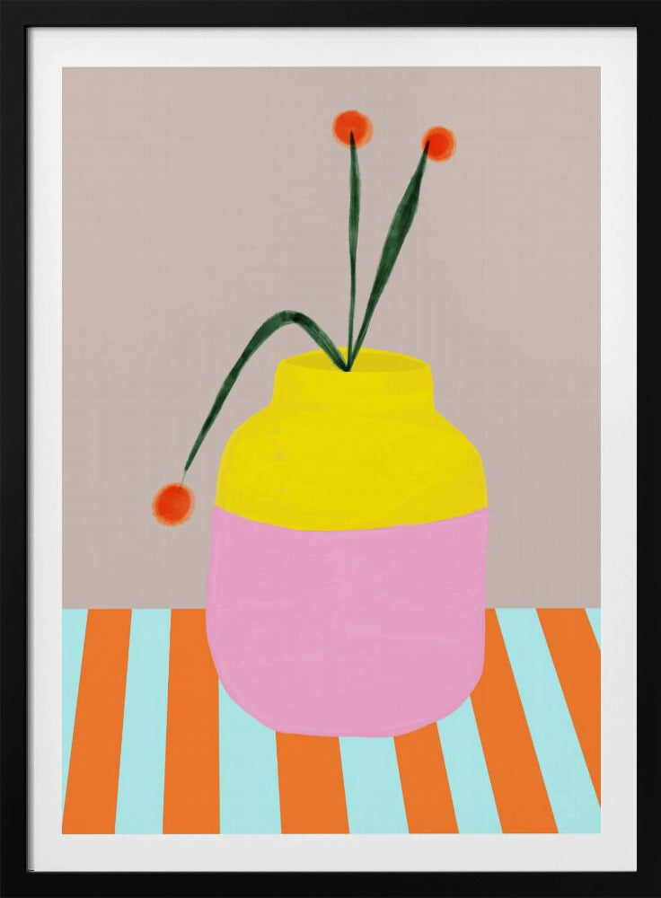 Bold Vase Blooms | Poster