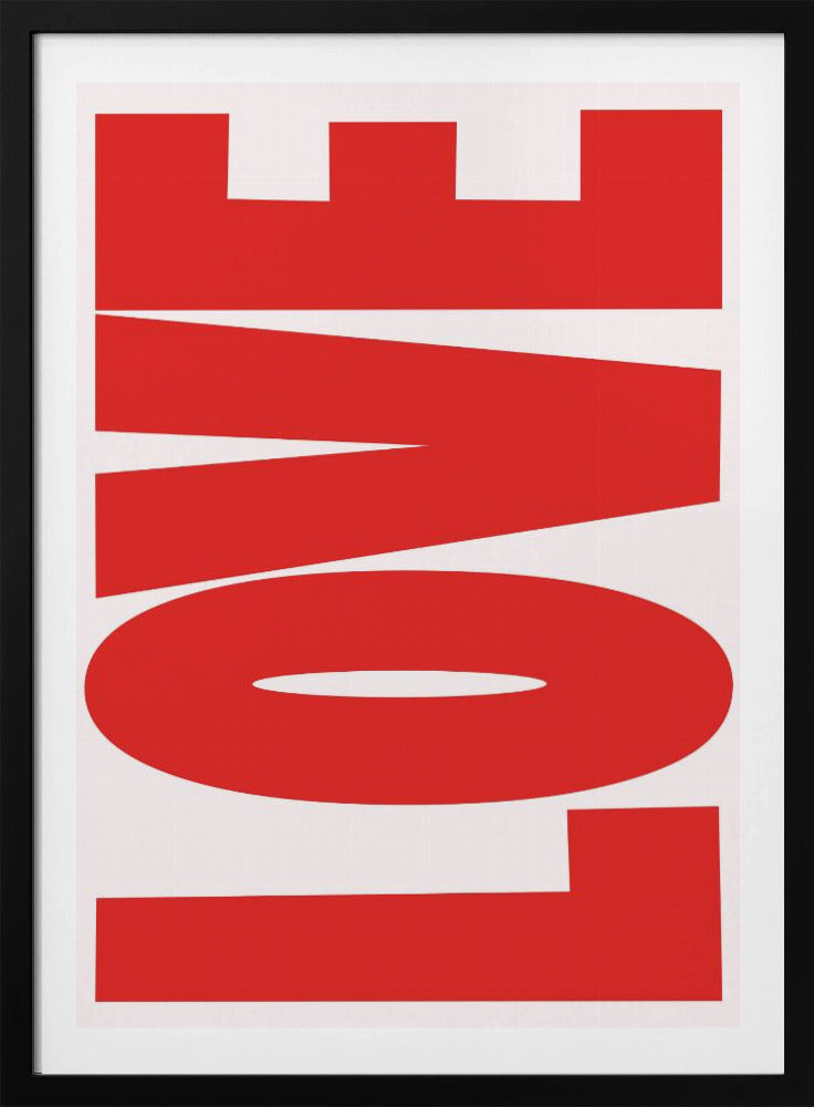 Bold Red Message | Poster