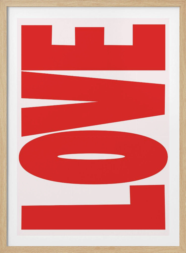 Bold Red Message | Poster