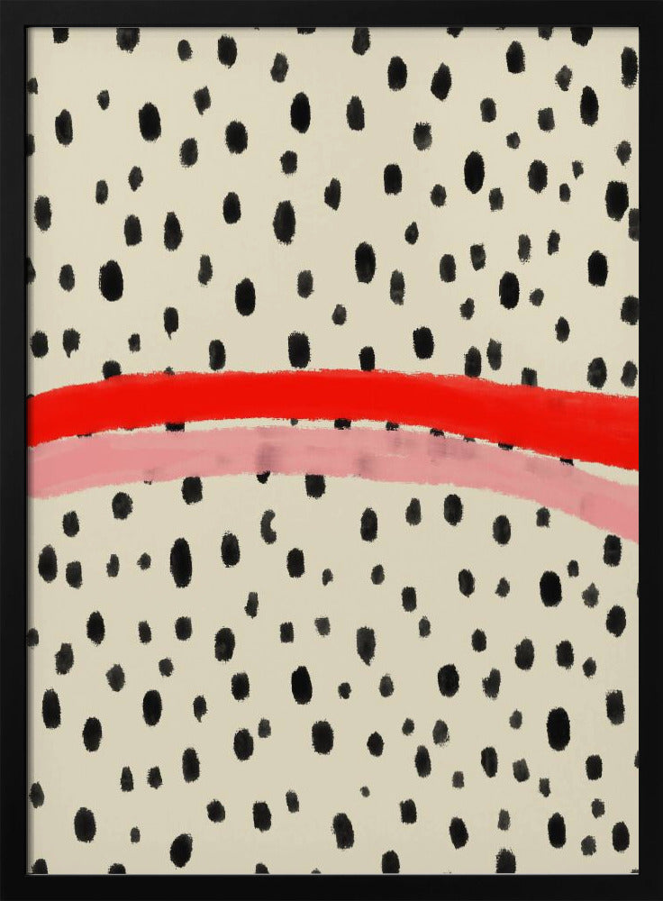 Black Dots Patterns | Poster