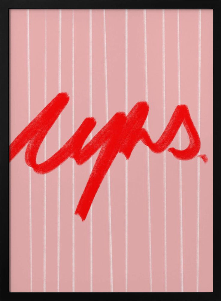 Bold Red Whispers | Poster