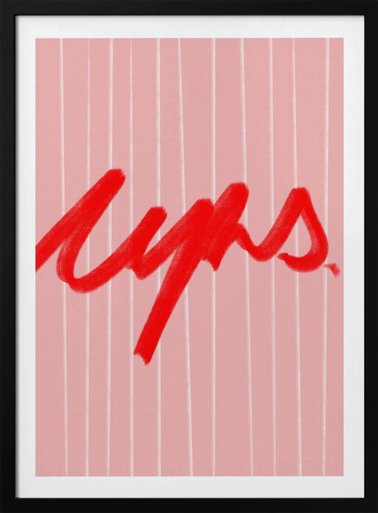 Bold Red Whispers | Poster