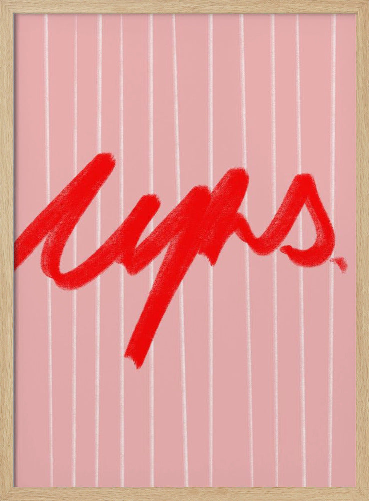 Bold Red Whispers | Poster