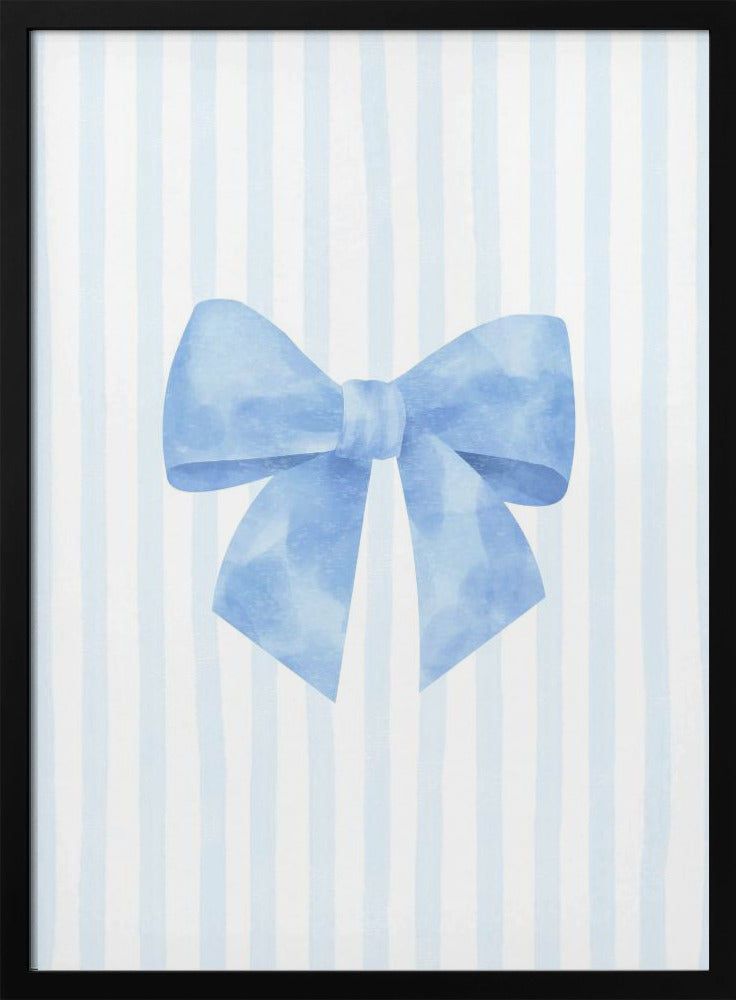 Blue Ribbon Elegance | Poster