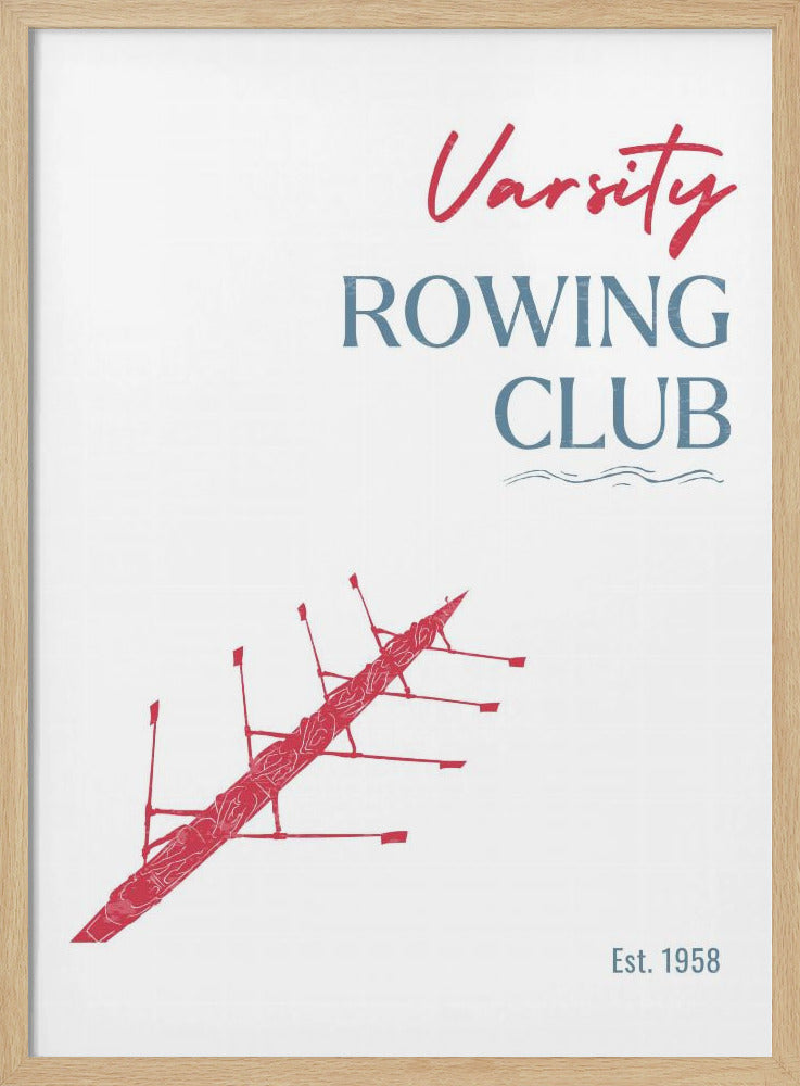 Varsity Rowing Club | Poster