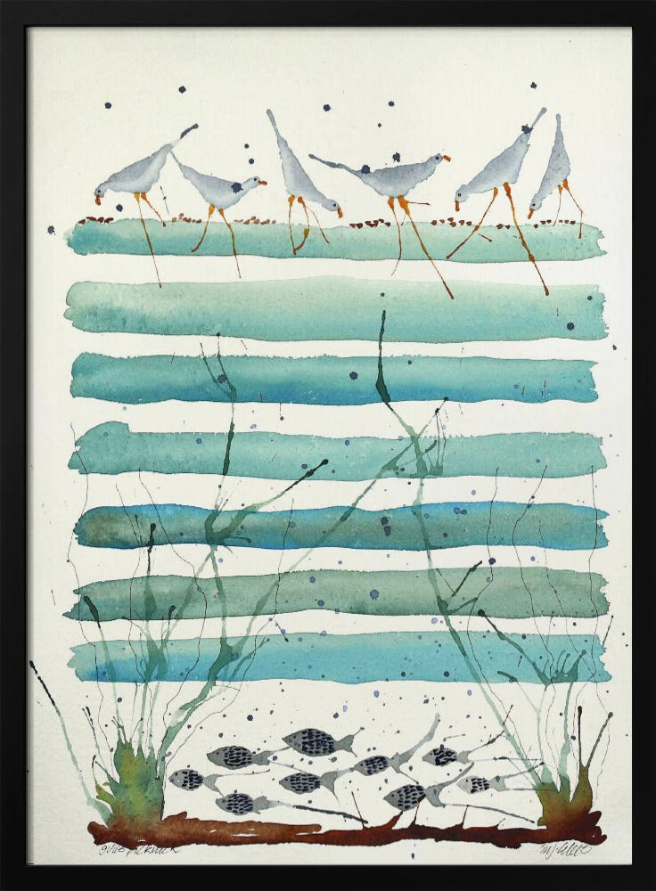 Serene Coastal Scene | Poster