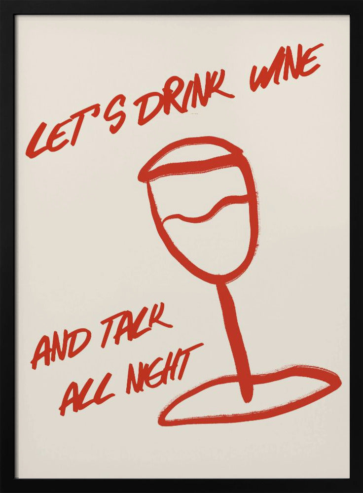 Wine &amp; Words Unwind | Poster