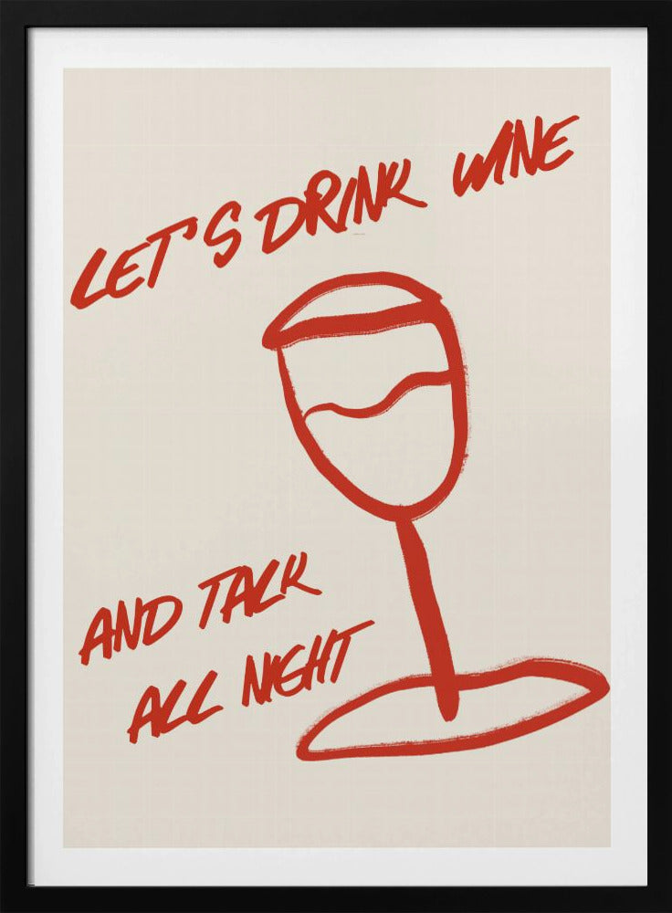 Wine &amp; Words Unwind | Poster