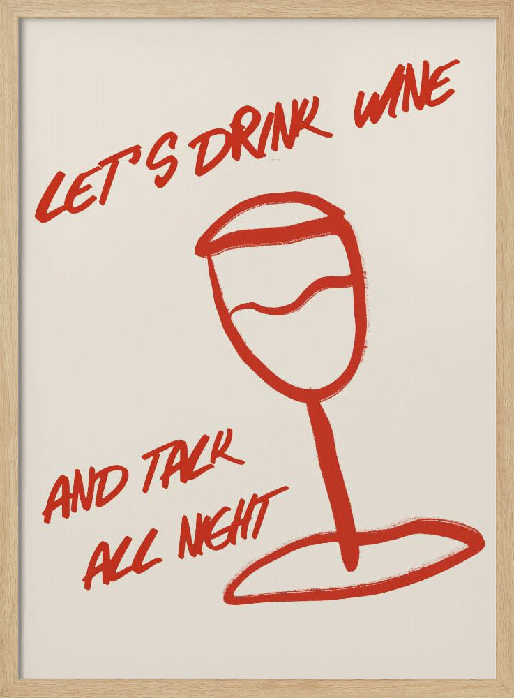 Wine &amp; Words Unwind | Poster
