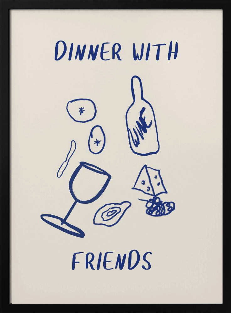 Wine and Cheese Night | Poster