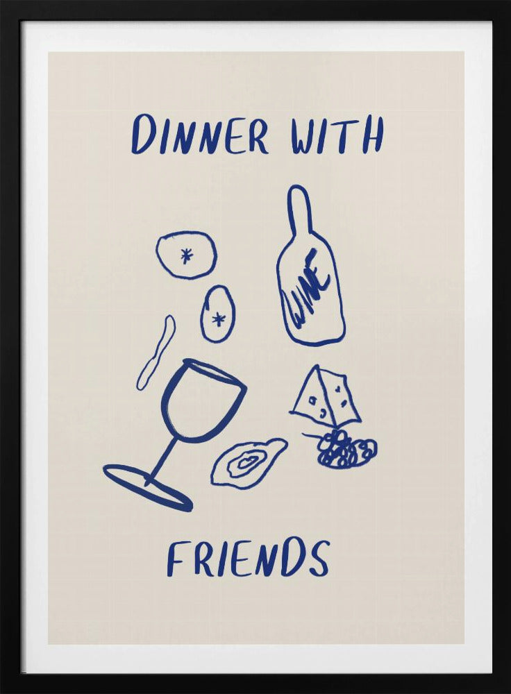 Wine and Cheese Night | Poster