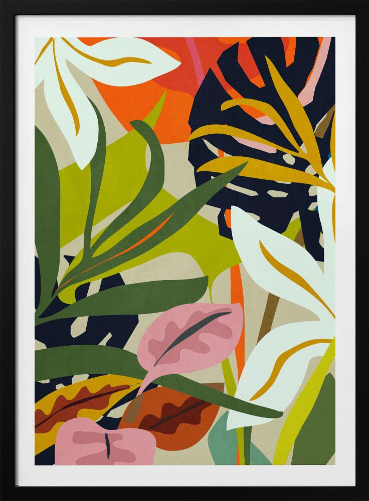 Jungle Abstract Pattern | Poster