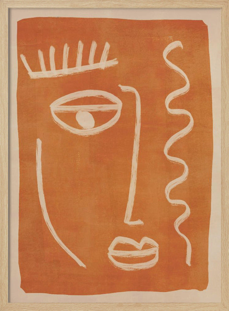 Abstract Face Portrait | Poster