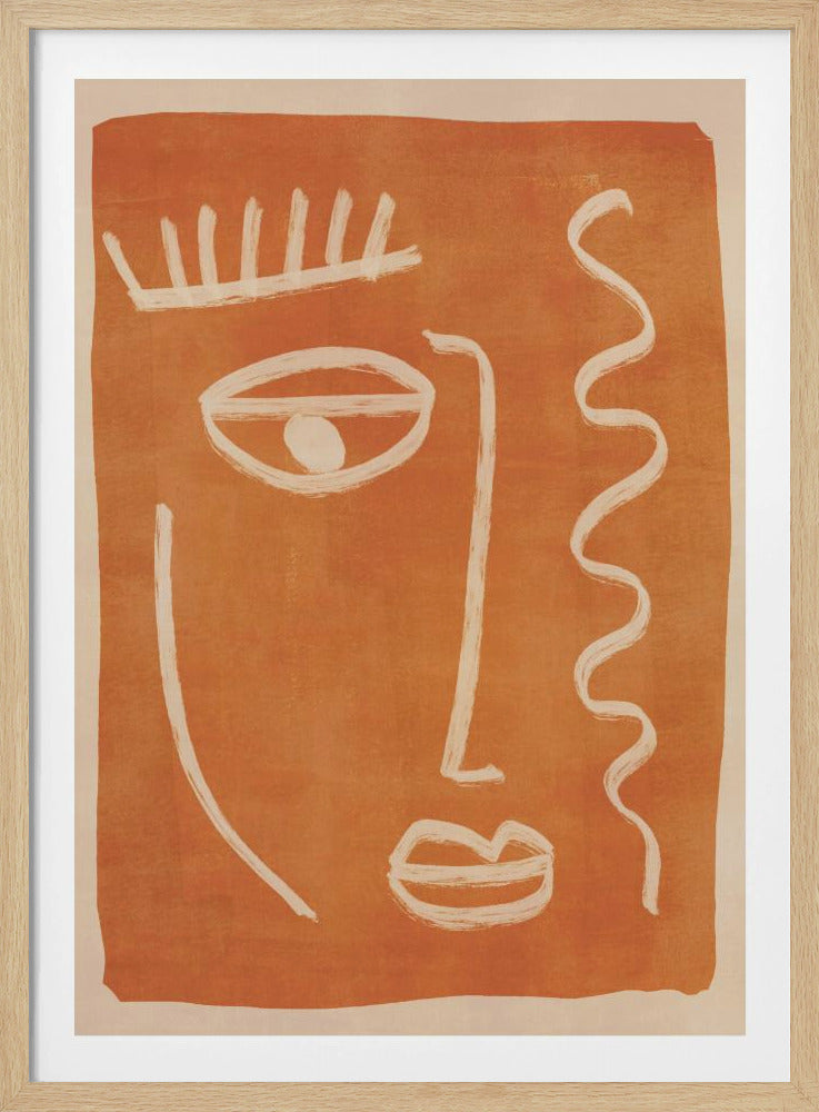 Abstract Face Portrait | Poster