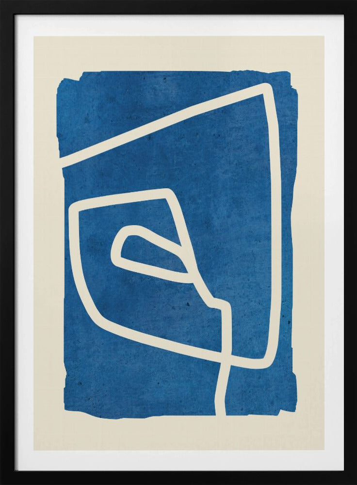 Blue Spiral Dance | Poster