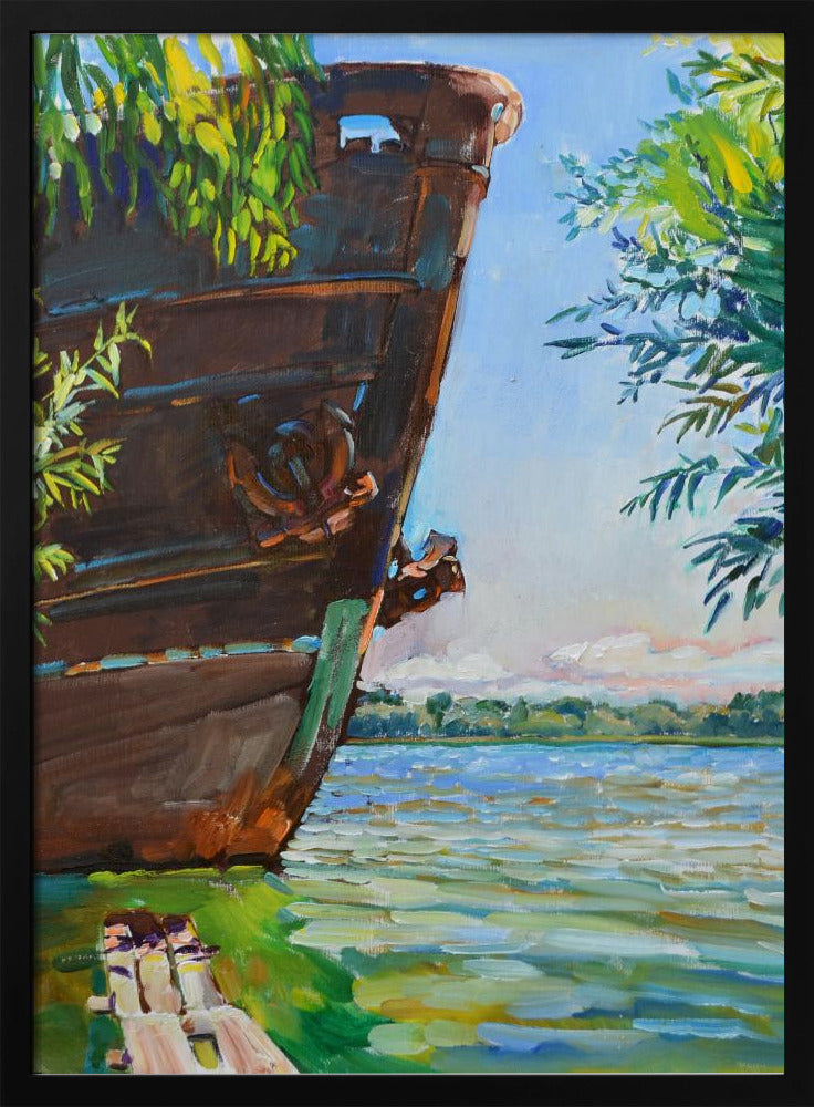 Ship On The River | Poster