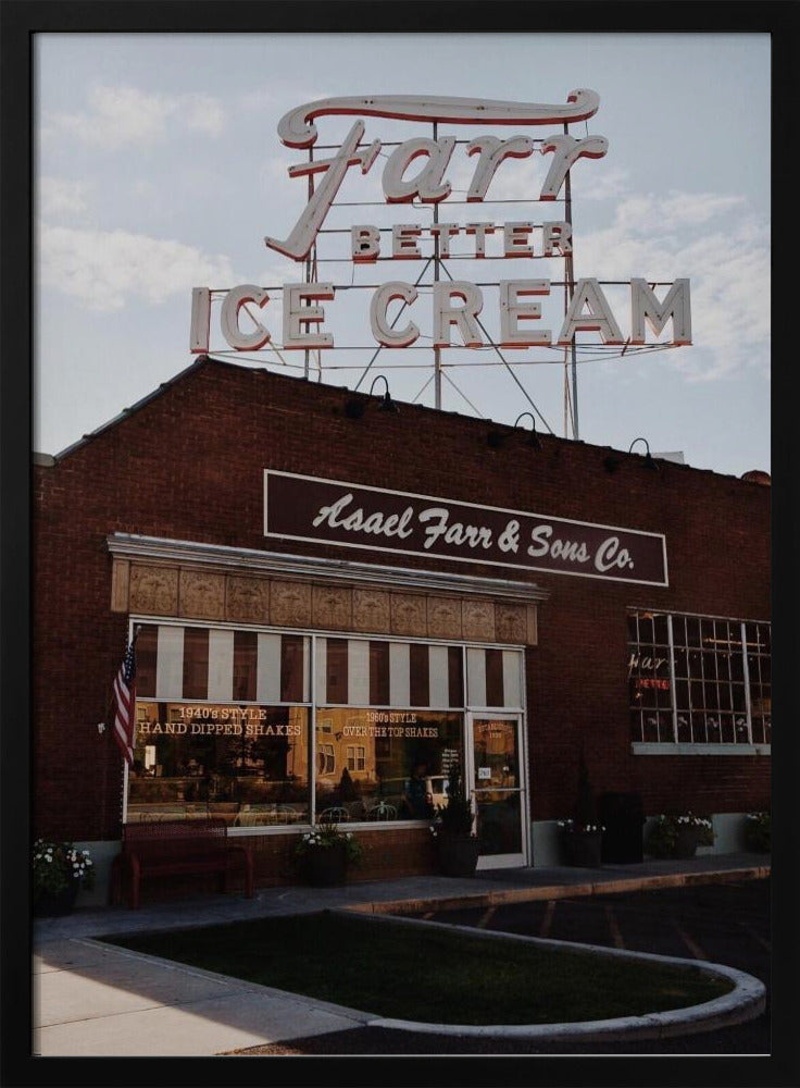 Farr Better Ice Cream | Poster