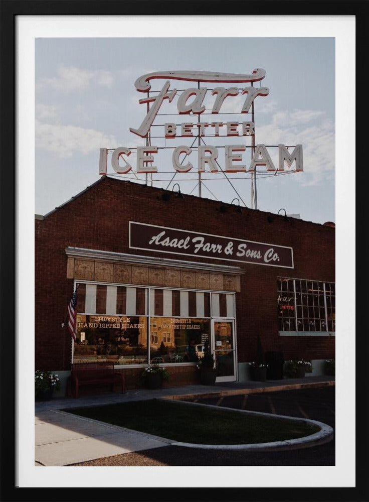 Farr Better Ice Cream | Poster