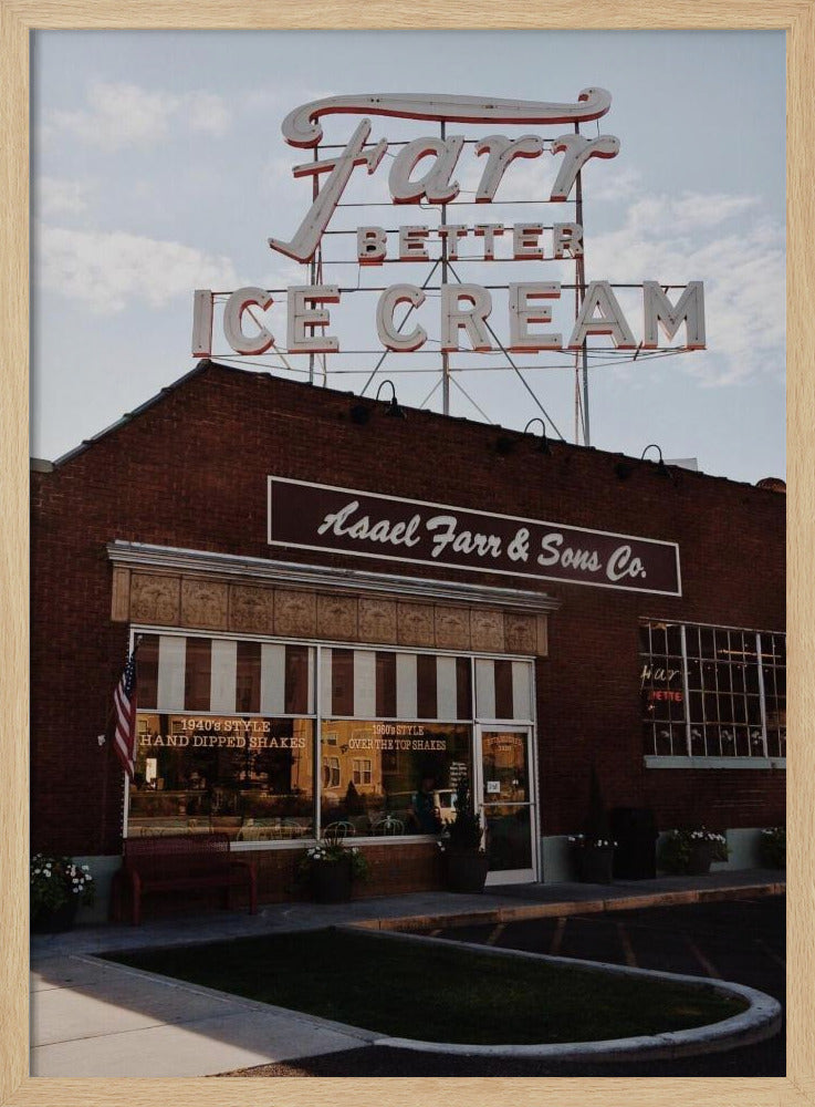 Farr Better Ice Cream | Poster