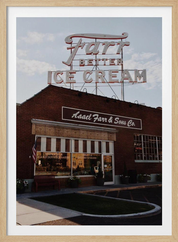 Farr Better Ice Cream | Poster