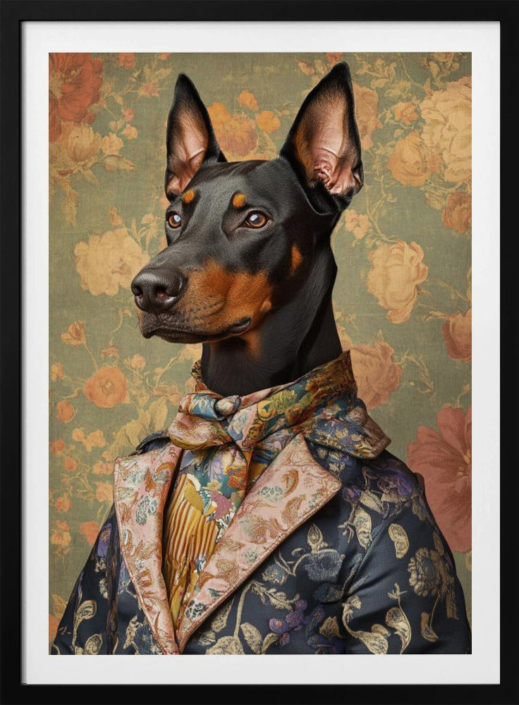 The Distinguished Doberman | Poster
