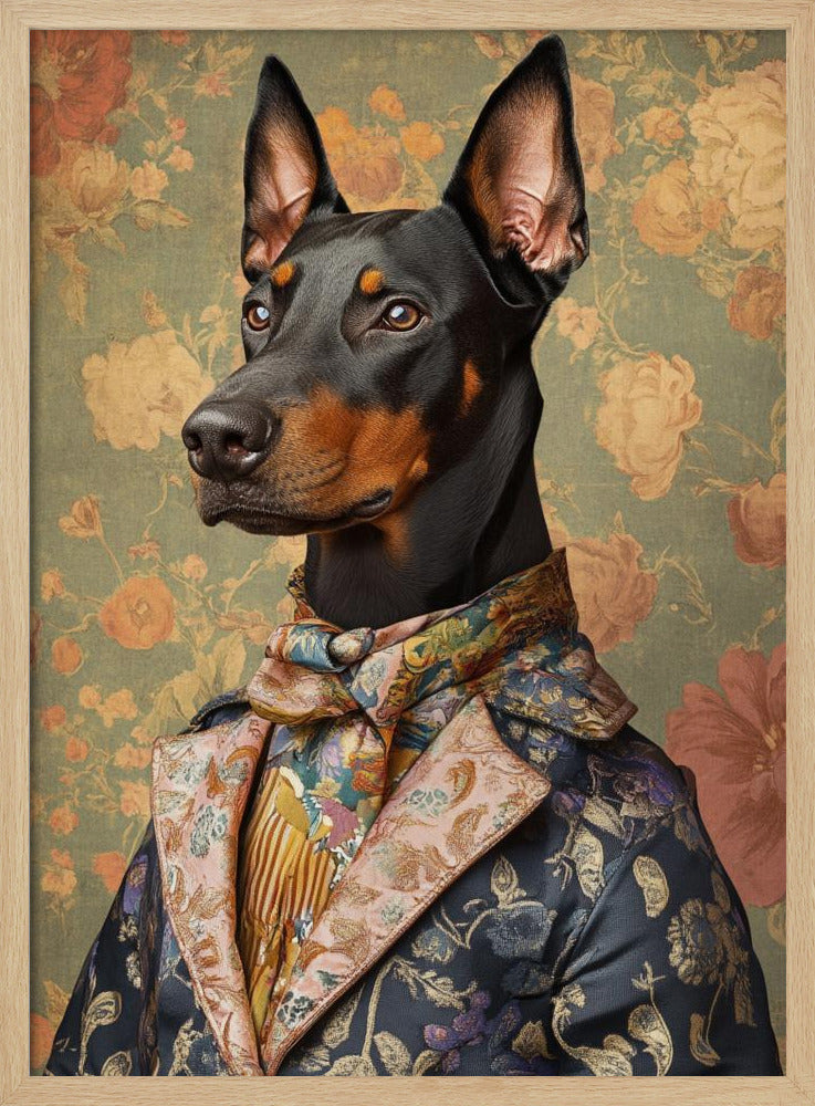 The Distinguished Doberman | Poster