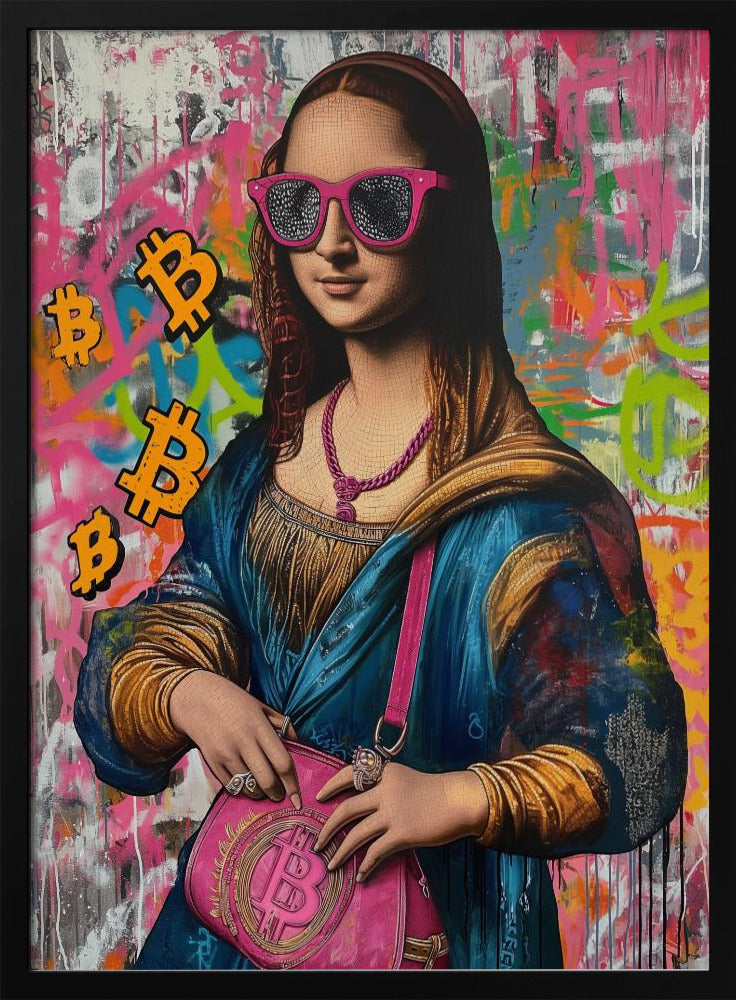 Monalisa Bitcoin | Poster