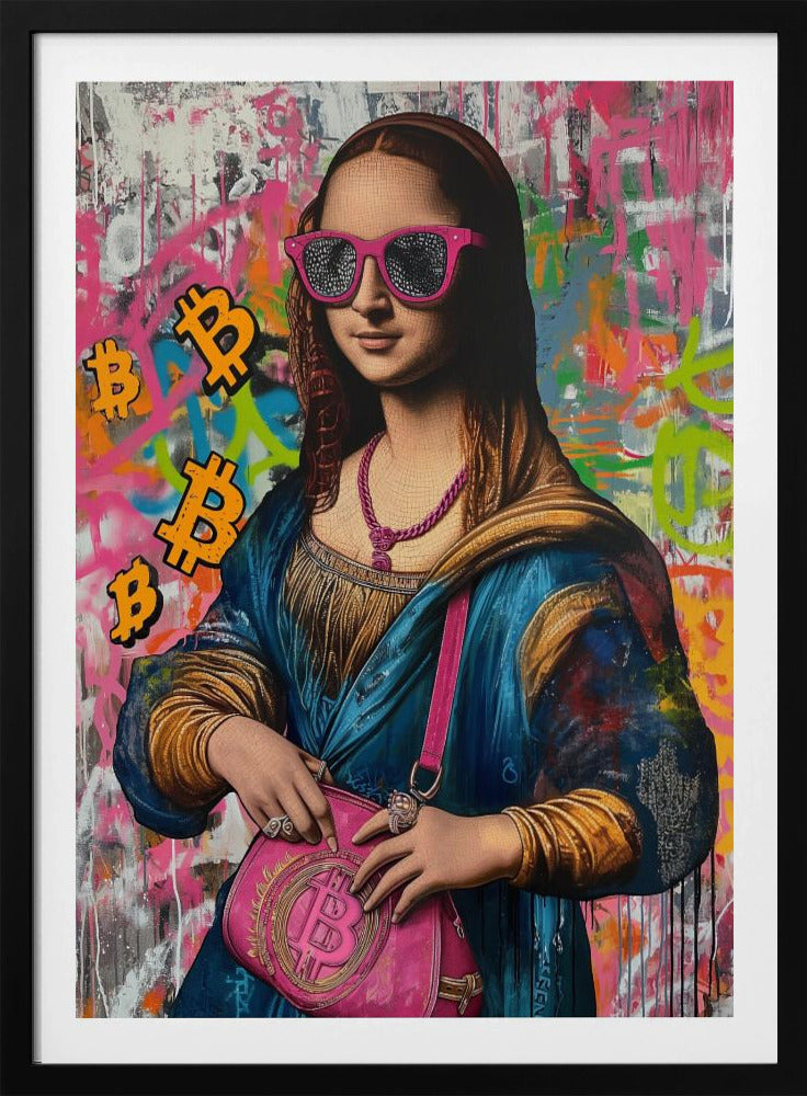 Monalisa Bitcoin | Poster