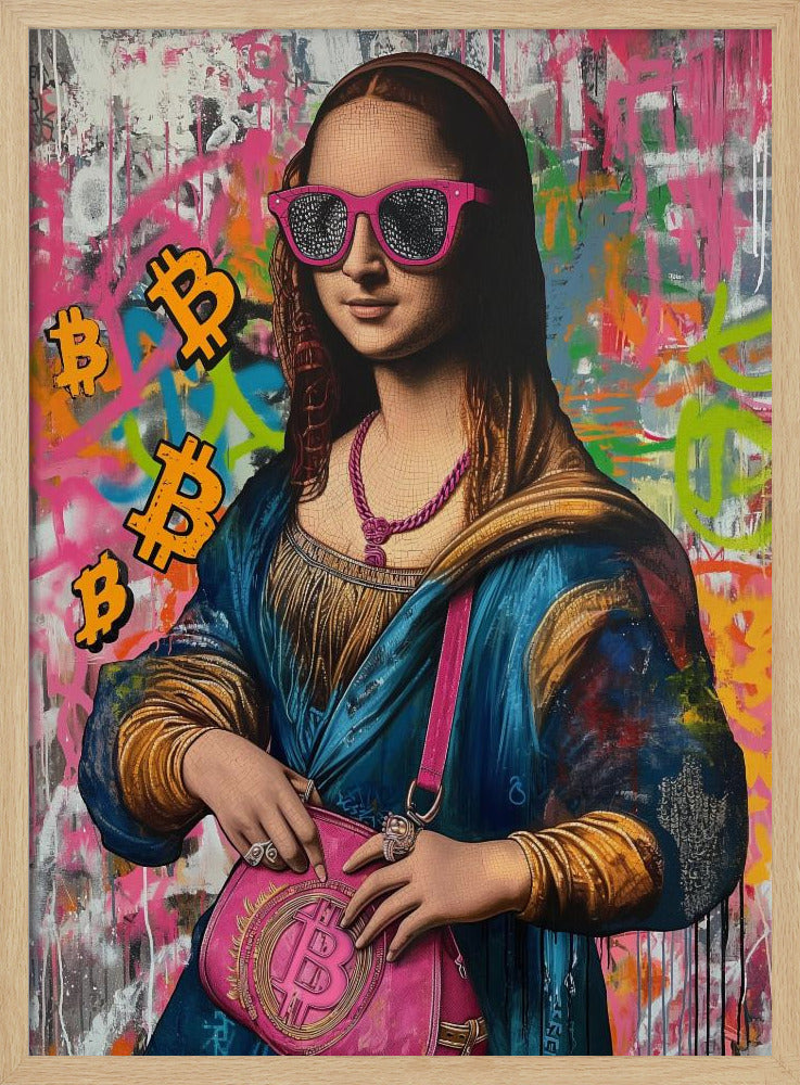 Monalisa Bitcoin | Poster